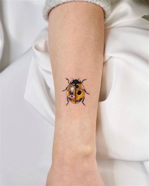 Lady Beetle Tattoo