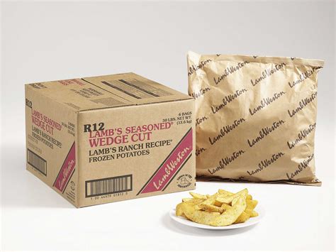 Lamb Weston Ranch 10 Wedge Cut Potato Fry 5 Pound 6 Per Case Walmart Com