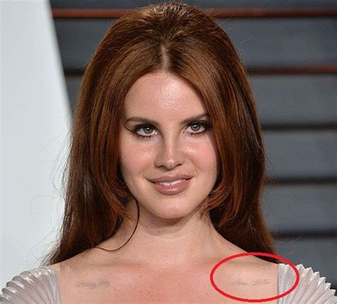 Lana Del Rey S Tattoos Amp Their Meanings Body Art Guru