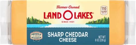 Land O Lakes Sharp Cheddar Cheese Chunk Block 8 Oz Kroger