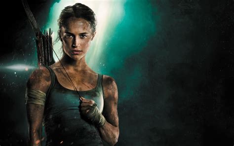 Lara Croft Alicia Vikander Tomb Raider 2018 4K Ultra Hd Wallpaper Lara Croft Alicia Vikander Tomb Raider 2018 4K Ultra Hd Wallpaper