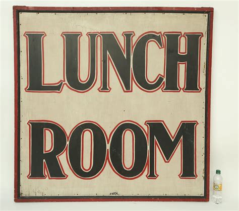 Large Vintage Amp Quot Lunch Room Amp Quot Painted Wood Sign Large Vintage Amp Quot Lunch Large Vintage Amp Quot Lunch Room Amp Quot Painted Wood Sign Large Vintage Amp Quot Lunch