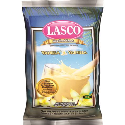 Lasco Vanilla Soy Food Drink 4 2 Oz Price Rite