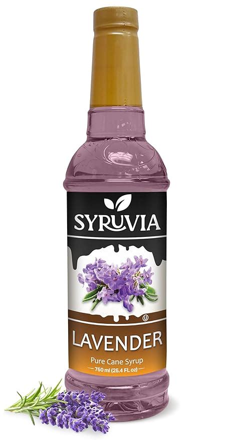 Lavender Syrup For Coffee 25 4 Ounces Syrups For Coffee Drinks