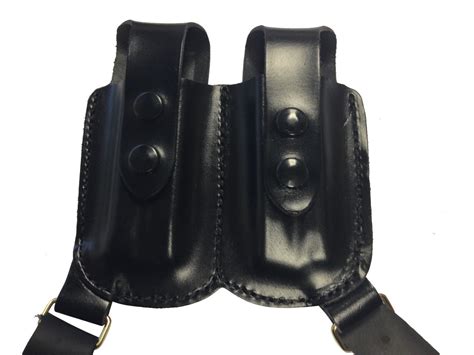 Leather Horizontal Shoulder Holster For Ruger Lc9 Lc380 Sr22 Sr9 Sr40