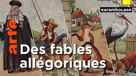 Les Fables De La Fontaine Karambolage Arte Youtube
