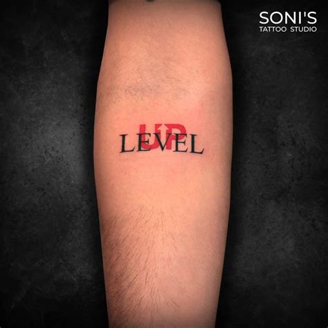 Level Up Tattoo