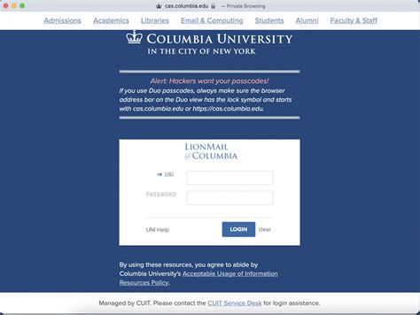 Lionmail Mobile And Email Client Setup Columbia University Information Technology