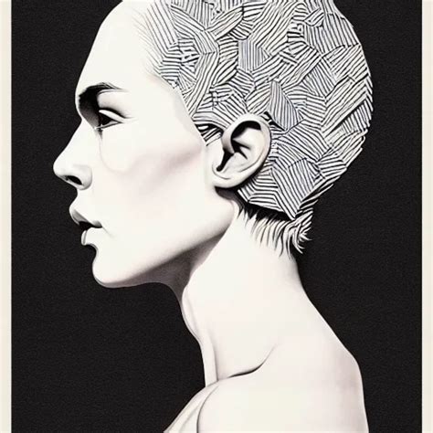 Lithography On Paper Conceptual Figurative Post Stable Diffusion