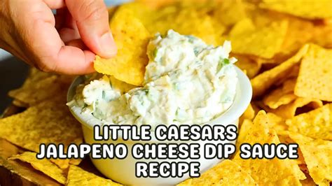 Little Caesars Jalapeno Cheese Dip Sauce Recipe Winkrecipe