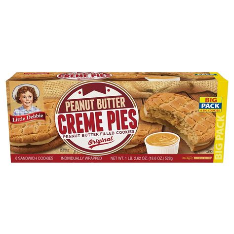 Little Debbie Pb Peanut Butter Creme Pies