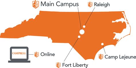 Location And Directions About Campbell University