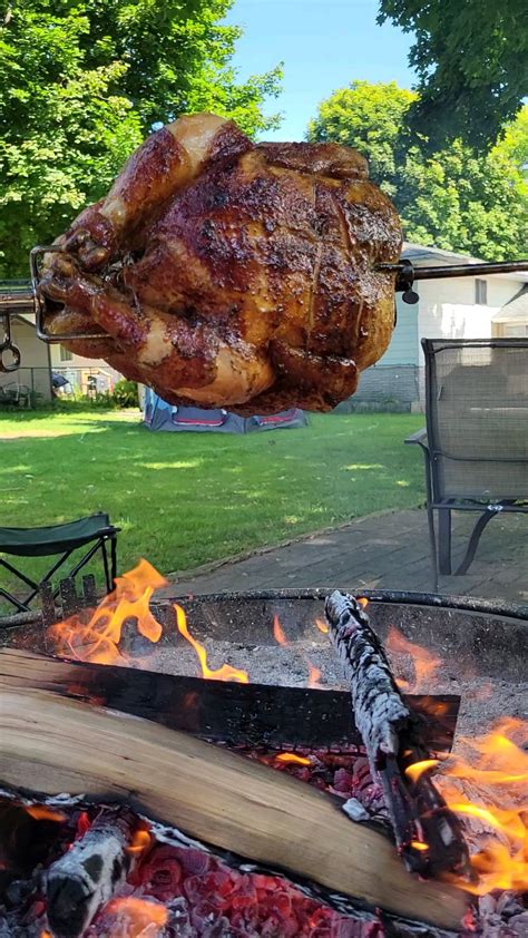 Long Overdue Cook On The Pit 9Lb 6Oz Chicken R Bbq