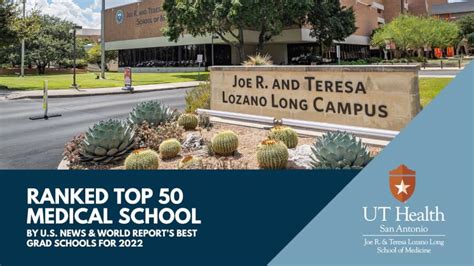 Long School Of Medicine Named A Top 50 Medical School By U S News World Report Ut Health San Antonio Long School Of Medicine Named A Top 50 Medical School By U S News World Report Ut Health San Antonio