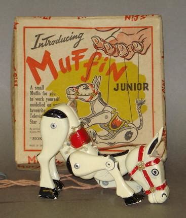 Lot 1138 Moko Muffin The Mule Junior Metal Puppet