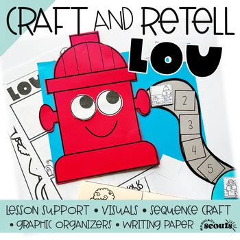 Lou Story Sequencing Craft Fire Hydrant Craft Fire Safety By