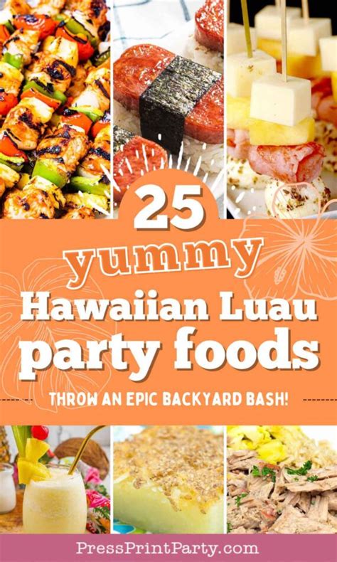 Luau Bbq Food
