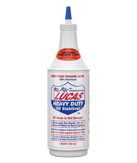 Lucas Heavy Duty Oil Stabilizer Qt 10001L Gl 10002L Choice Wholesale