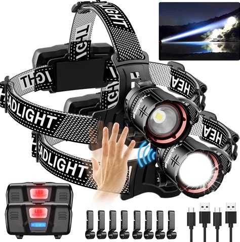 Lumilight Headlamp Usb Rechargeable Headlamp 12000 Lumen Ultra Bright Led Work Headlight 4 Modes Waterproof Head Lamp Best Headlamps For Adults Camping Outdoors Hard Hat Work Zoomable Headlight Super Bright Led Headlamp Lumilight Headlamp Usb Rechargeable Headlamp 12000 Lumen Ultra Bright Led Work Headlight 4 Modes Waterproof Head Lamp Best Headlamps For Adults Camping Outdoors Hard Hat Work Zoomable Headlight Super Bright Led Headlamp