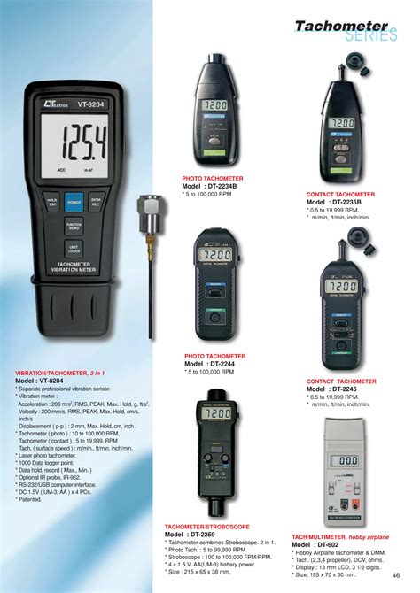 Lutron The Art Of Measurement Testing Measuring Instruments Ronexbd