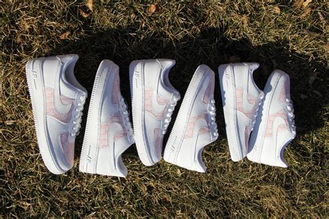 Luxe Blush Pink Custom Air Force 1 Stylereels