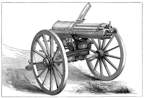 Machine Gun Before American Revolution