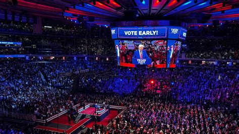 Madison Square Garden Rally Trump