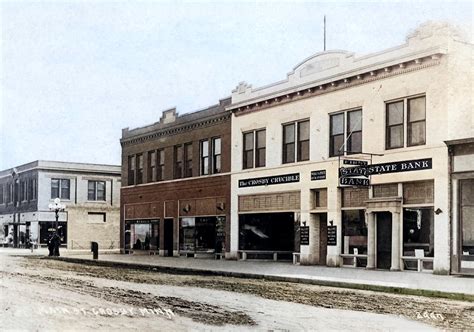 Main Street Crosby Minnesota 1910S Print