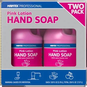 Maintex Just Right Pink Lotion Hand Soap 128 Fl Oz