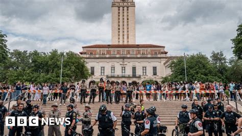Major Gaza Protests At Us Universities