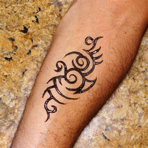 Male Henna Tattoo Designs