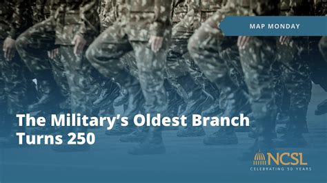 Map Monday The Military S Oldest Branch Turns 250