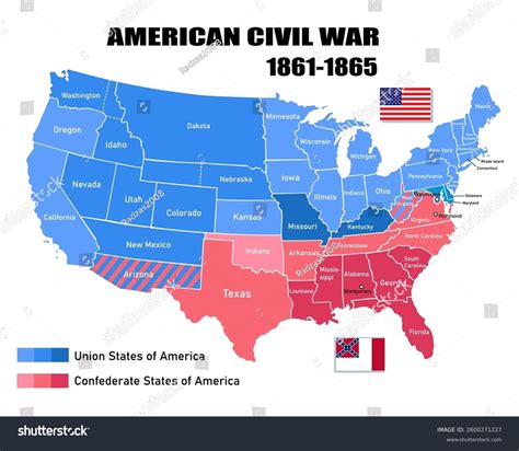Map Of How The Second American Civil War Will Happened According To The