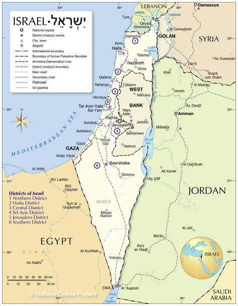 Unlock Israel: Detailed Map Insights