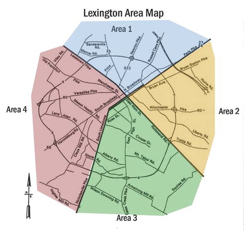 Map Of Lexington Zip Codes At Kathleen States Blog