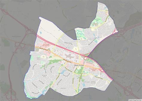 Map Of Short Pump Cdp Thong Thai Real