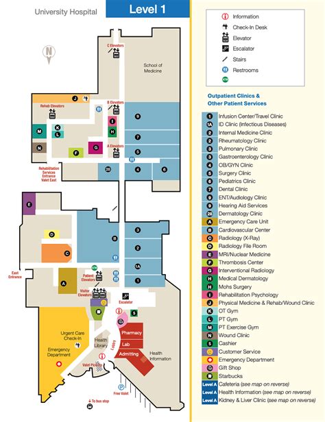 Map Of Univ Of Utah Health
