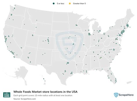 Map Showing All 517 Whole Foods Market Locations In The Us Brilliant Maps Map Showing All 517 Whole Foods Market Locations In The Us Brilliant Maps