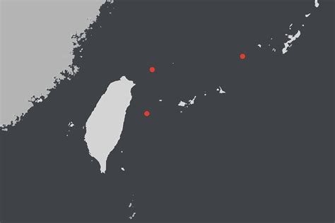 Map Shows Where Us Allied Navies Intercepted Chinese Warships Middle