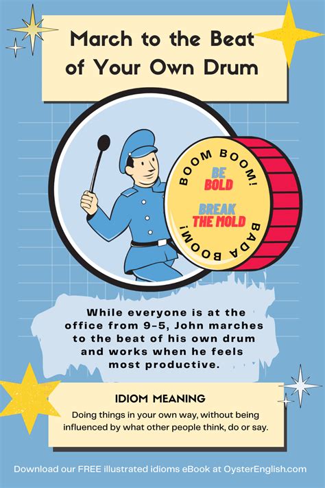 Marching To The Beat Of The Drum