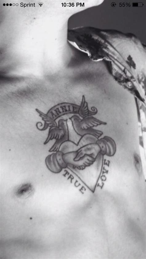 Matty Healy Annie Tattoo