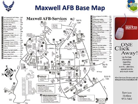 Maxwell Air Force Base Map Alabama Mapcarta
