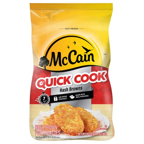 Mccain Quick Cook Hashbrowns Frozen Potatoes Giant Eagle Because It Matters Grocery Store Pharmacy