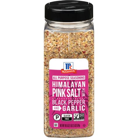 Mccormick All Purpose Seasoning Himalayan Pink Salt With Black Pepper