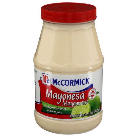 Mccormick Mayo With Lime 28 Fluid Ounce Super 1 Foods
