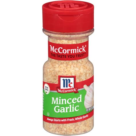 Mccormick Minced Garlic 3 Oz Market Basket