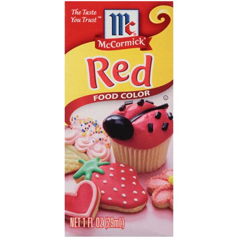 Mccormick Red Food Color 1 Fl Oz Pick N Save