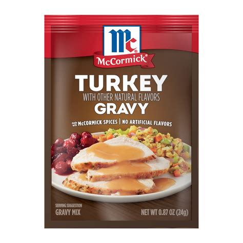 Mccormick Turkey Gravy Seasoning Mix 0 87 Oz Tomthumb