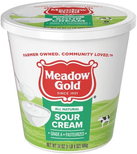 Meadow Gold Sour Cream 24 Oz Fred Meyer