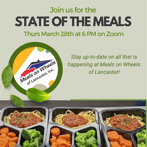 Meals On Wheels Locations Meals On Wheels Of Lancaster